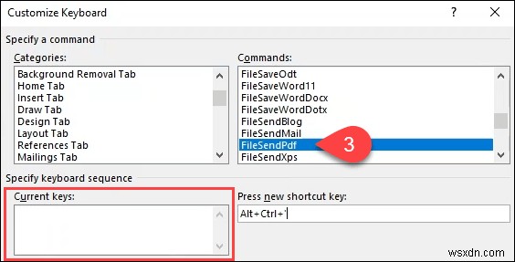 Create or Generate Keyboard Shortcuts for Microsoft Office