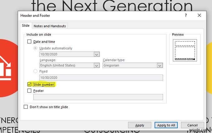 How to Add Slide Numbers to a PowerPoint Presentation