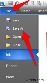 How to Convert a Word Document to PDF