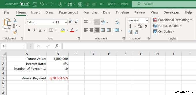 How To Use The PMT Function In Excel