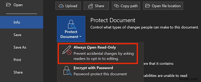 How to Restrict Editing on Word Documents