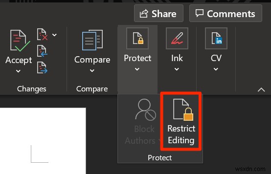 How to Restrict Editing on Word Documents
