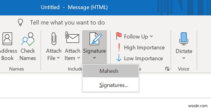 How To Add a Signature In Outlook