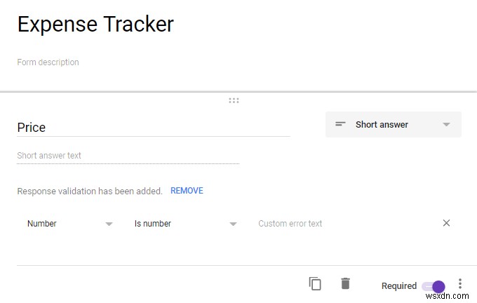 How To Use Google Forms As An Expense Tracker
