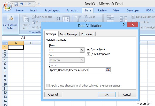 Use Dynamic Range Names in Excel for Flexible Dropdowns