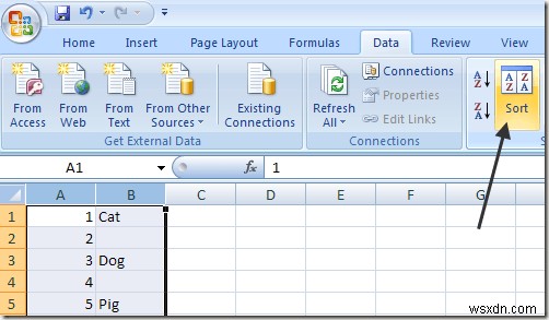 How to Delete Blank Lines in Excel