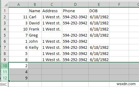 How to Delete Blank Lines in Excel