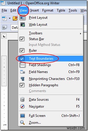Make OpenOffice Writer Look and Function More Like Microsoft Word