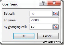 Using Excel’s What-If Analysis Goal Seek Tool