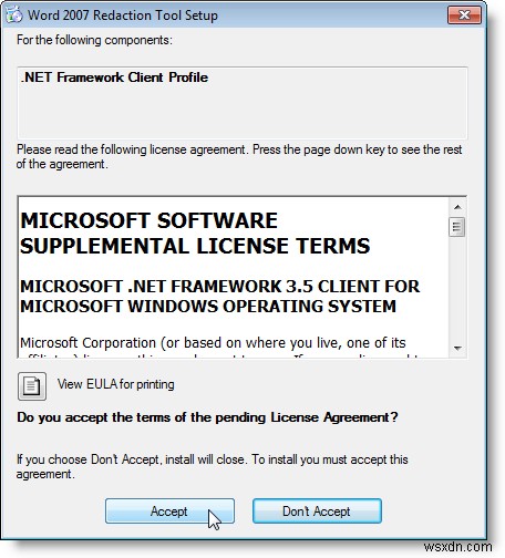 Hide Confidential Data in a Word 2007/2010 Document