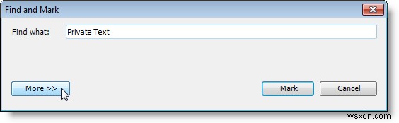 Hide Confidential Data in a Word 2007/2010 Document