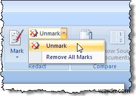 Hide Confidential Data in a Word 2007/2010 Document