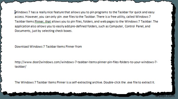 Paste Text into Word Without Formatting