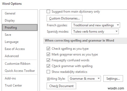 Fix Outlook Spell Checker Not Working