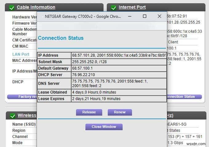 How to Release and Renew an IP Address