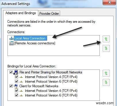 Force Windows 7 to Use Wired Connection over Wireless