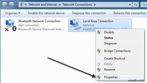 Force Windows 7 to Use Wired Connection over Wireless