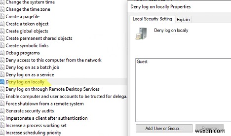 The Sign-in Method Isn’t Allowed to Logon Windows