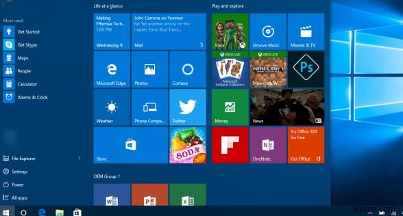 Managing Windows 10 Start Menu Layout and Taskbar Pin Apps With GPO