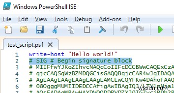 How to Sign a PowerShell Script (PS1) with a Code Signing Certificate?