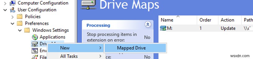 How to Map Network Drives (Shared Folders) with Group Policy?