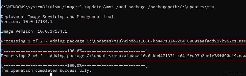 Integrating Windows Updates into Windows 10 Install Image