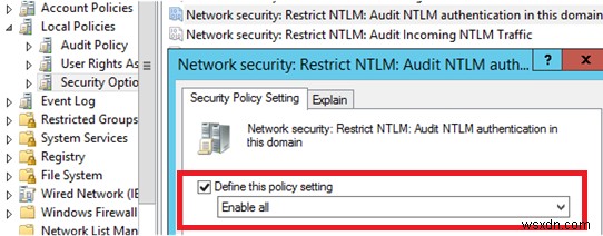 How to Disable NTLM Authentication in Windows Domain?