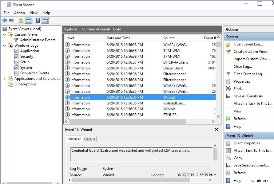 Virtual Secure Mode (VSM) in Windows 10 Enterprise