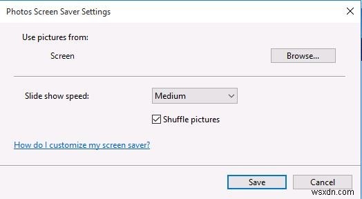 How to Configure a Slideshow Screensaver Using GPO