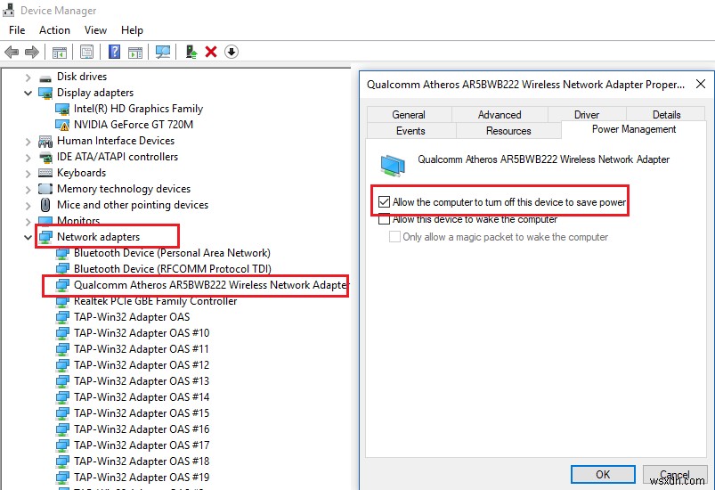 Wi-Fi Network Disappears After Sleep/Wake/Hibernate in Windows 10