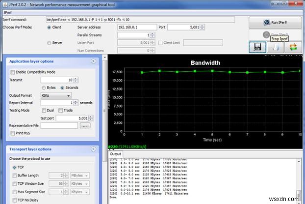 Using iPerf to Test Network Speed and Bandwidth (Throughput)