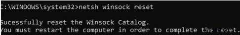 Windows 10 Network Protocol Error: Missing Windows Sockets Registry Entries