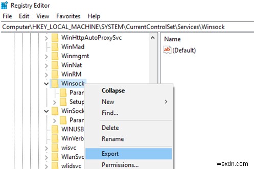 Windows 10 Network Protocol Error: Missing Windows Sockets Registry Entries