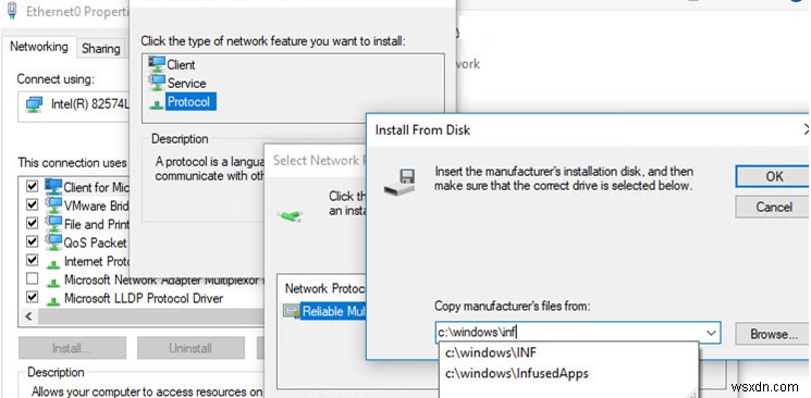 Windows 10 Network Protocol Error: Missing Windows Sockets Registry Entries