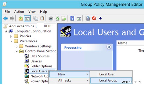 Adding Users to the Local Admin Group via Group Policy