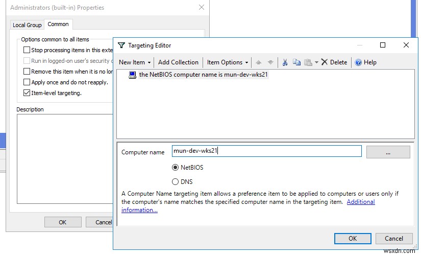 Adding Users to the Local Admin Group via Group Policy