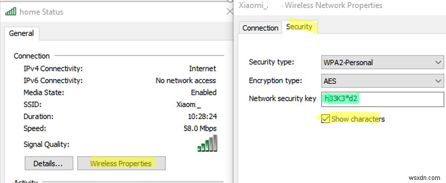 View Saved Wi-Fi Passwords on Windows 10