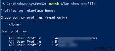 View Saved Wi-Fi Passwords on Windows 10