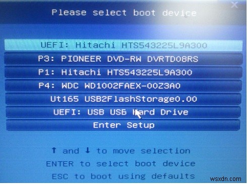 How to create a UEFI bootable USB flash drive for install Windows 8 / Server 2012