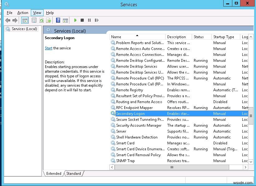 How to Hide a Windows Service from Users
