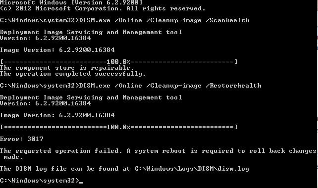 Windows 8 / 2012 Fix: “Failure configuring Windows updates. Reverting changes”
