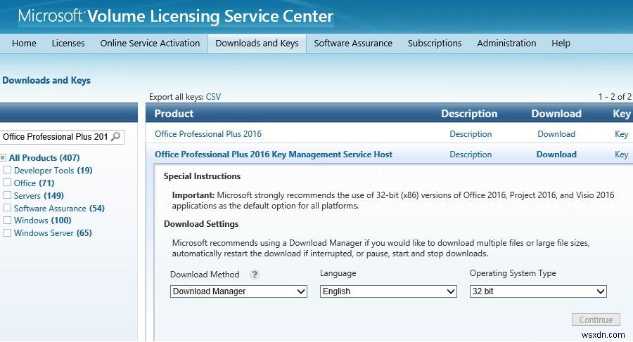 Configuring KMS License Server for Office 2021/2019/2016 Volume Activation