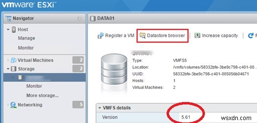 How to access VMFS Datastore from Linux, Windows and ESXi