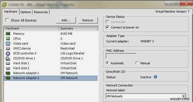 How to Add a Second NIC to vCenter Server Appliance (VCSA)