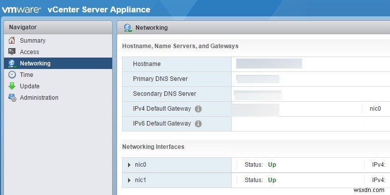How to Add a Second NIC to vCenter Server Appliance (VCSA)