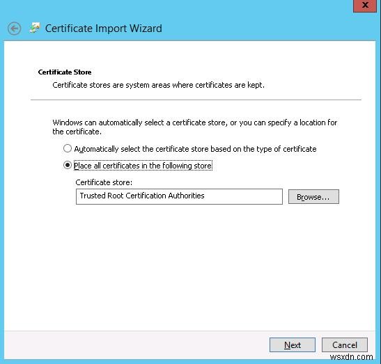 Removing VMWare vCenter Self-Signed Certificate Warning