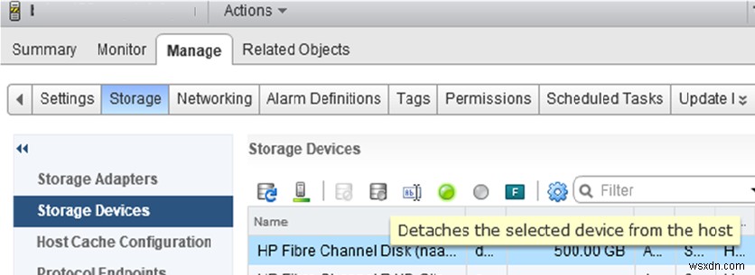 Unable to Unmount/Delete VMFS Datastore: The Resource Is in Use