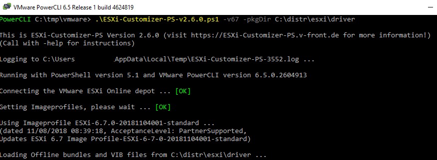 Adding Third-Party Drivers into VMWare ESXi 6.7 ISO Image
