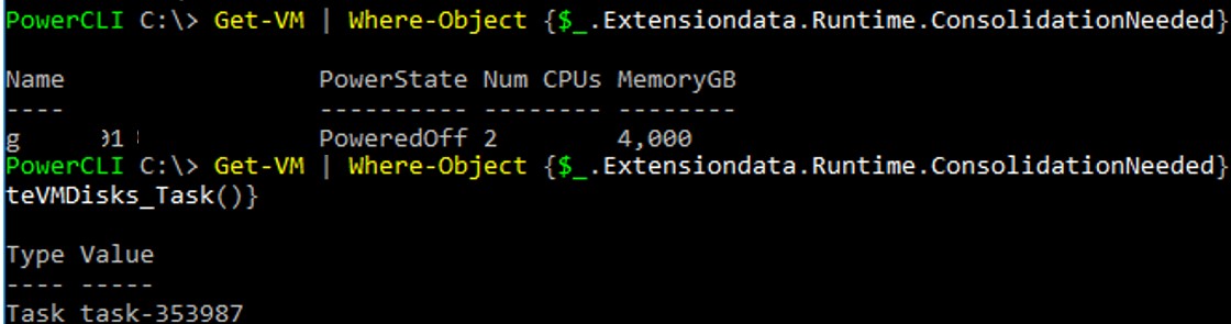 VMWare: Virtual Machine Disks Consolidation is Needed