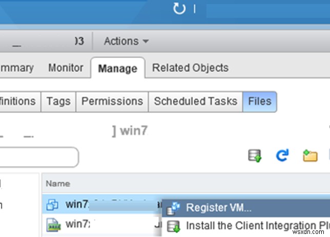 Invalid State of a Virtual Machine on VMWare ESXi